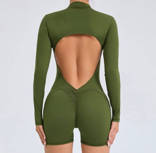 PHOTO-2025-10-12-18-31-47 Long-Sleeve Open-Back Sport Romper with Front Zipper
