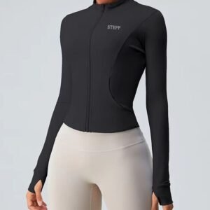 PHOTO-2025-10-12-18-45-38 Women’s High-Neck Sports Jacket