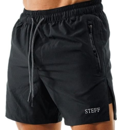 PHOTO-2025-10-12-19-09-23 Pantalones cortos activos con cremallera para hombre